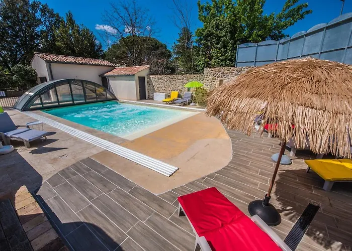Appartement De Gamme Dans Un Mas Provencal Les Fumades-Les Bains